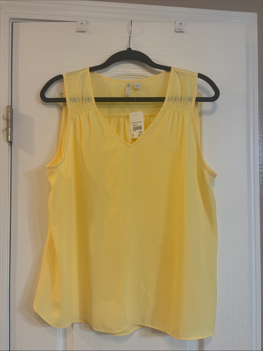 Cato Sunny Yellow V-Neck Sleeveless Camisole